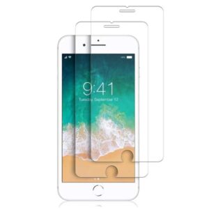 2-Pack iPhone 8 Plus Skärmskydd Skyddsplast Displayfilm