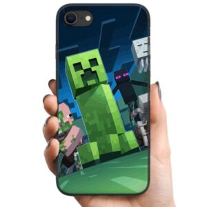 Kompatibelt Mobilskal till Apple iPhone SE (2020) MineCraft
