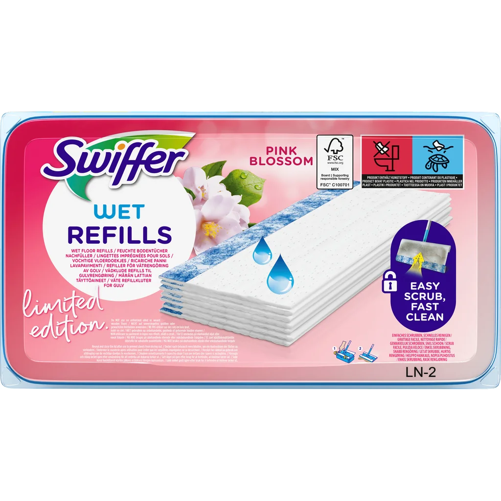 Swiffer Sweeper Fuktiga rengöringsdukar refill 24-pack