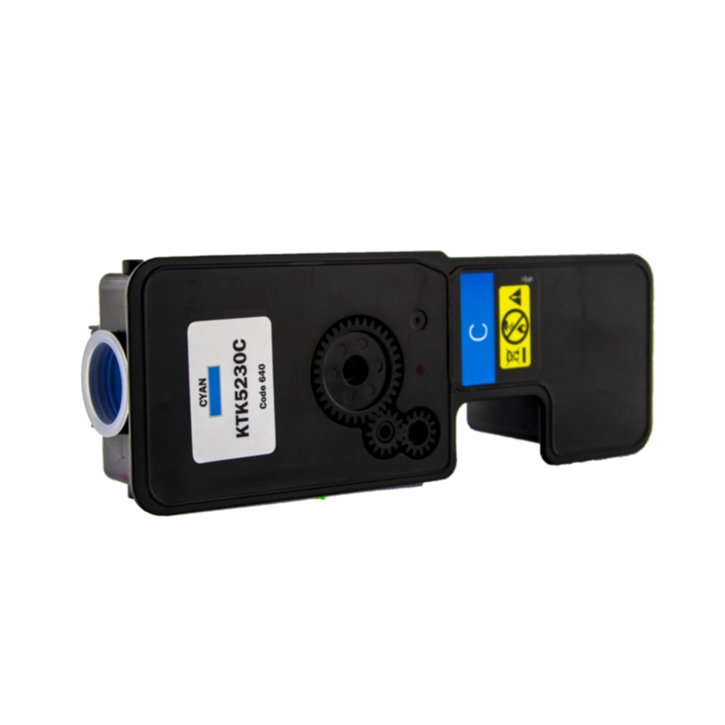 WL Tonerkassett, erstter Kyocera TK-5230 C, cyan, 2.200 sidor KTK5230C erstter TK-5230C