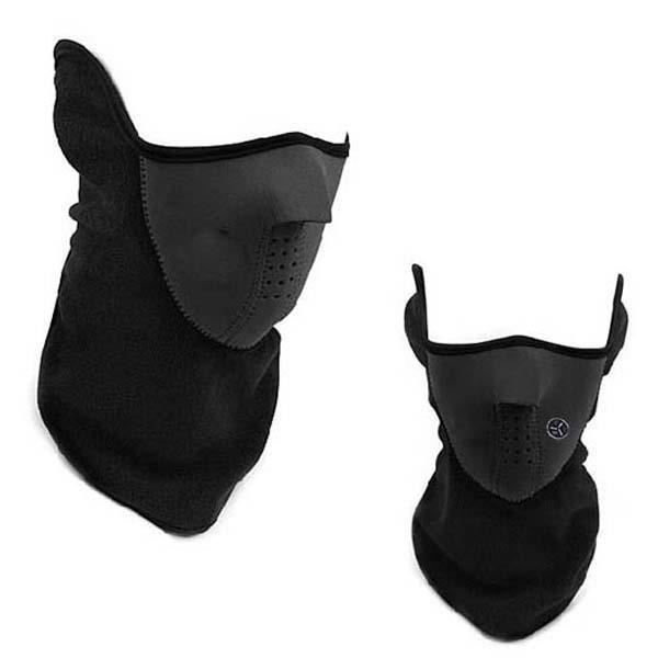 Varm ansiktsmask för vintersport - Unisex - Svart - Andas och vattentät