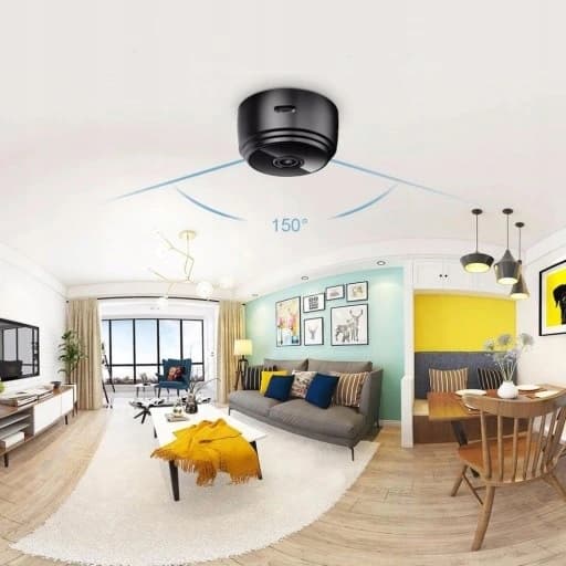 MINI SPIONKAMERA FULL HD IR WIFI-DETEKTION