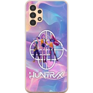 Kompatibelt Mobilskal till Samsung Galaxy A13 Huntrix Neon Trio Kpop Demon Hunter Färgstark futuristisk design med tre kvinnliga hjältar i pastell oc