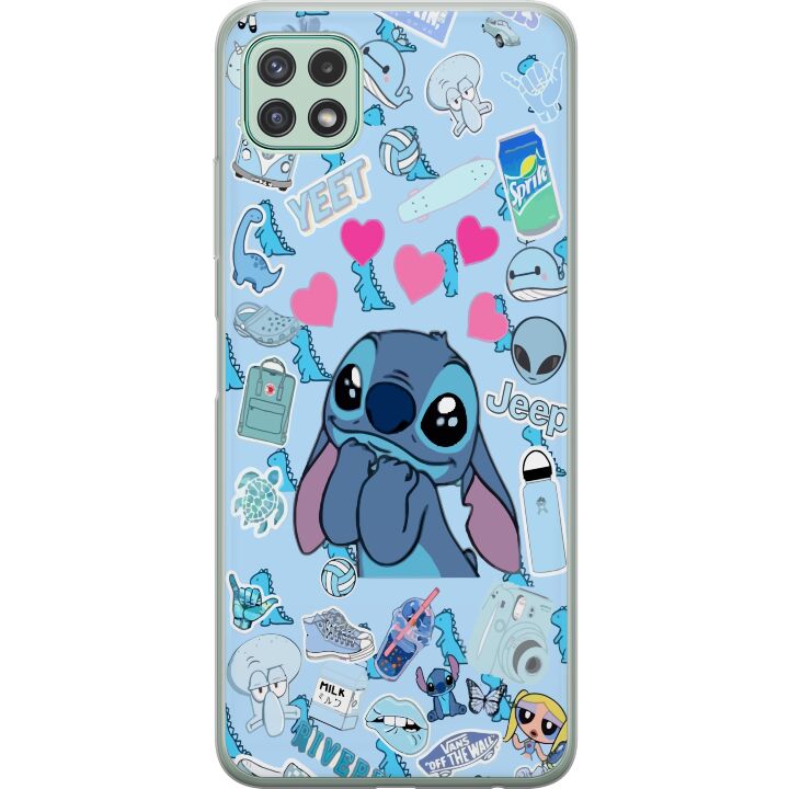 Kompatibelt Mobilskal till Samsung Galaxy A22 5G Stitch
