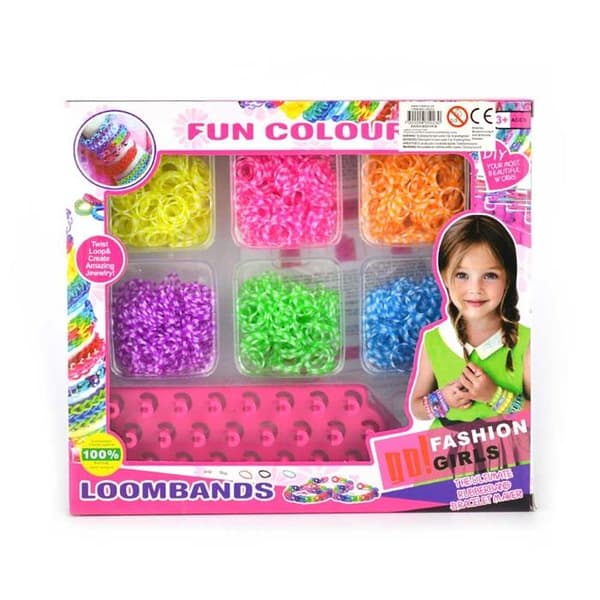Loom Bands Set 6 färger