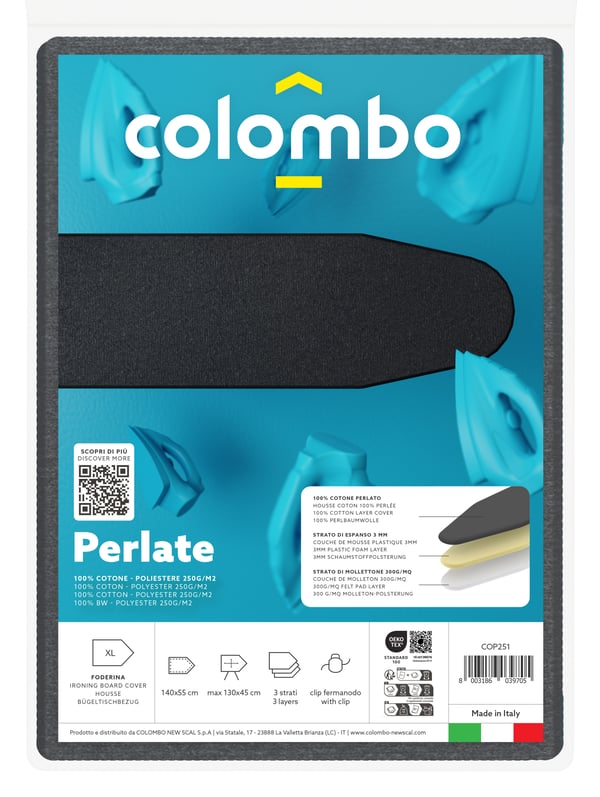 Colombo New Scal Perlate XL vre strykbrdsverdrag Bomull