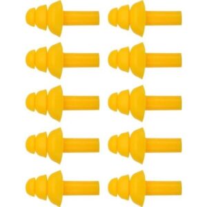 Yato YT-7455, Engångsöronproppar, Vanlig, I öra, Gul, 32 dB, 1,2 cm