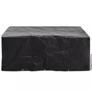 vidaXL Överdrag till trädgårdsmöbler 8 öljetter 240 x 140 x 90 cm
